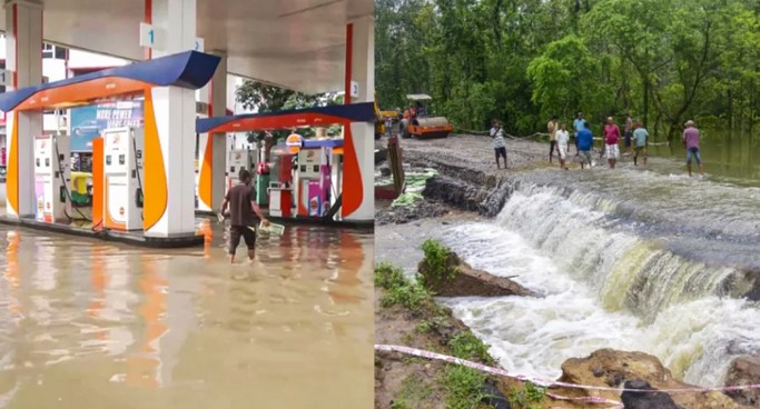 पूर्वोत्तर में बाढ़ और भूस्खलन का तांडव: दो दिनों में 30 की मौत, असम में 24 घंटे में 8 मरे