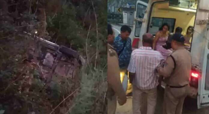 चमोली में चार धाम के यात्रियों की कार 30 मीटर नीचे गिरी, 5 घायल