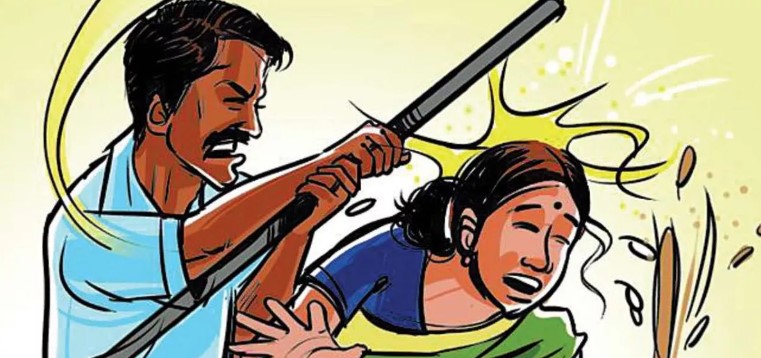 पत्नी की पिटाई करने वाले पति को पुलिस ने धर दबोचा