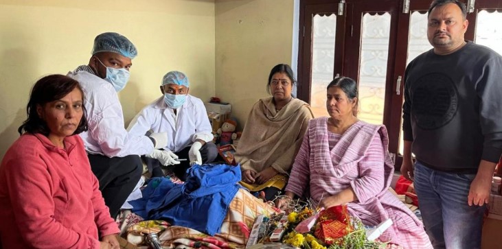 मृत्यु के बाद भी जलाई रोशनी, दान की अपनी आँखें!