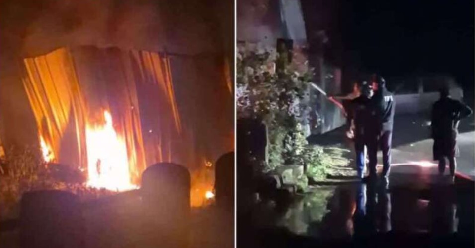 गैरसैंण में वर्कशॉप में भीषण आग: कई वाहन जलकर हुए खाक, लाखों का नुकसान