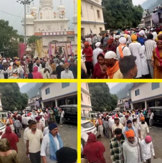 रीठा साहिब में तीन दिवसीय जोड़ मेला संपन्न: 40,000 से अधिक श्रद्धालुओं ने टेका मत्था